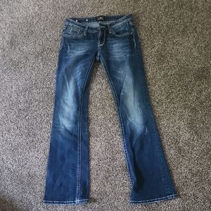 Express Women's Boot Cut Jeans in Indigo